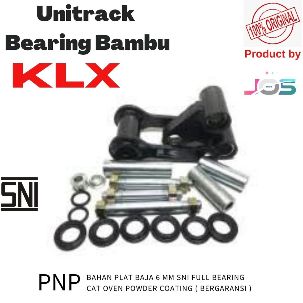 Unitrack KLX 150 Dtracker 150 Bearing Bambu Fullset + Baut Unitrack KLX 150 DTracker 150 pakai Beari