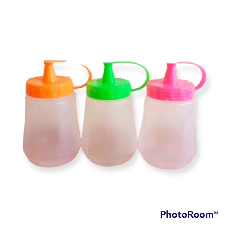 botol kecap 300 ml/botol sambel/botol plastik