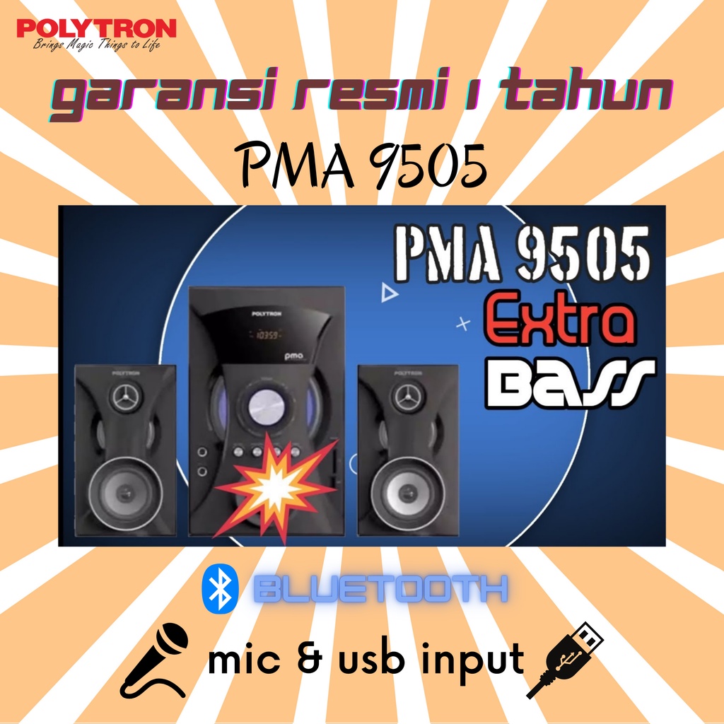 SPEAKER AKTIF POLYTRON PMA9525