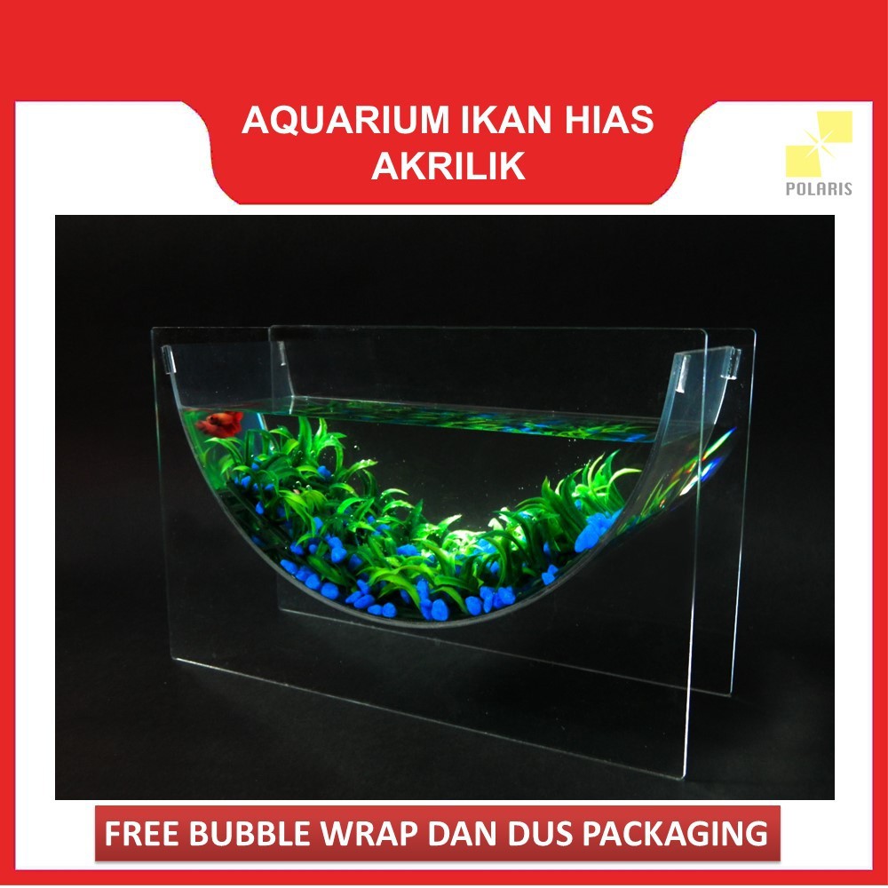 AKUARIUM IKAN CUPANG AKRILIK / AQUARIUM IKAN HIAS AKRILIK / AKUARIUM UNIK