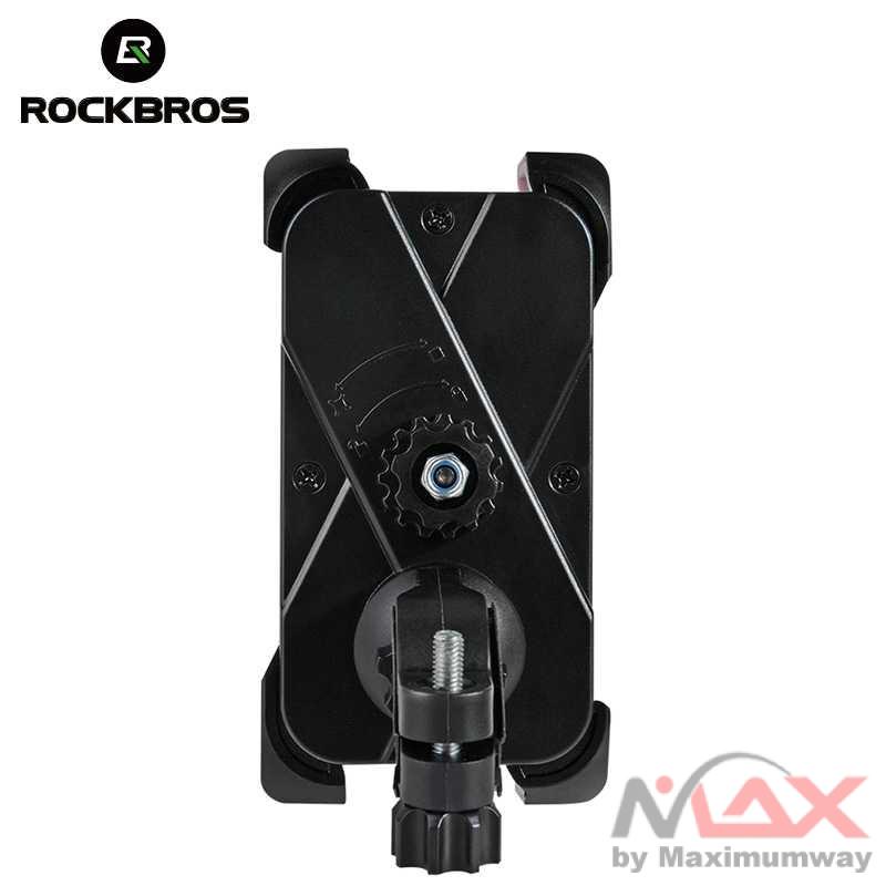 Holder Sepeda Smartphone HP Rotasi 360 Derajat Holder HP Sepeda dan Motor Universal Bicycle Bike