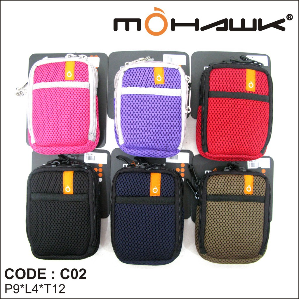 Dompet Pouch mini kamera digital/digicam/mirrorless/Harddisk MOHAWK Code C02