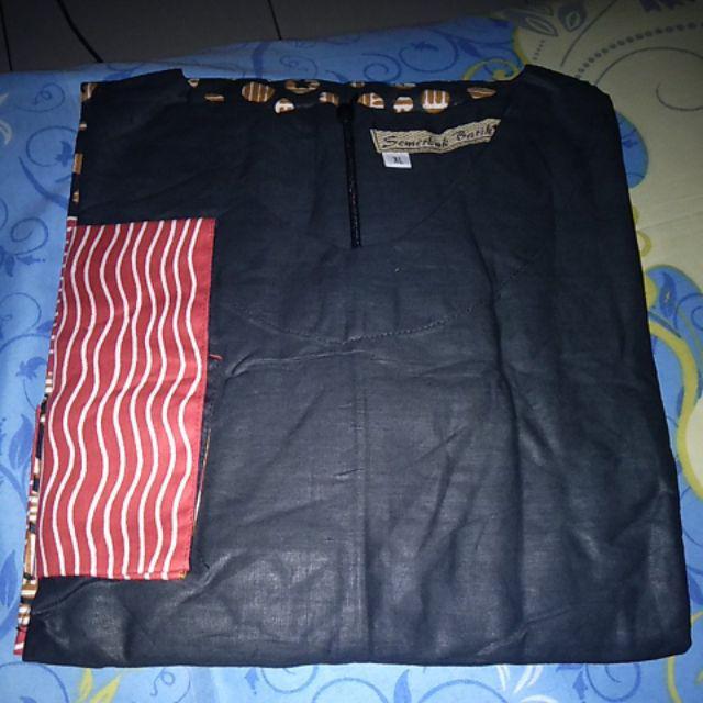 Termurah Tunik Dianytha Lapis Warna Batik Midi Etnik Seragam Kantor Muslim