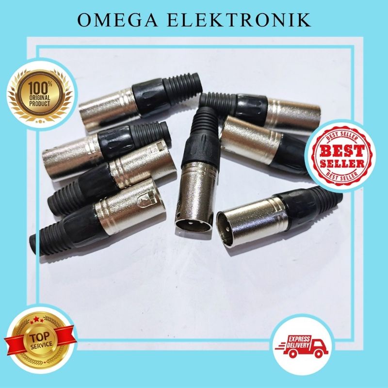 Jack Canon Neutrik Male/Jack XLR Neutrik Male