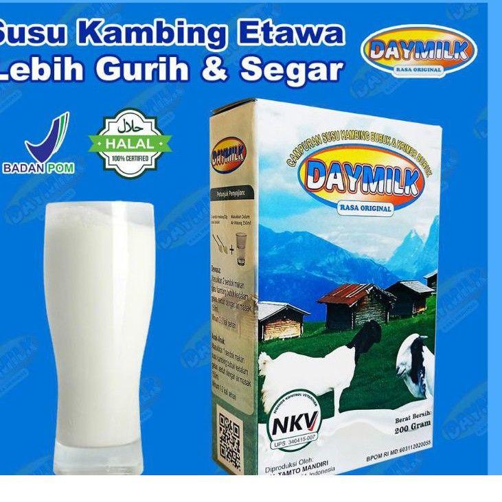 

SUSU KAMBING DAYMILK DAY MILK SUSU KAMBING ETAWA HALAL BPOM 200 GRAM ス