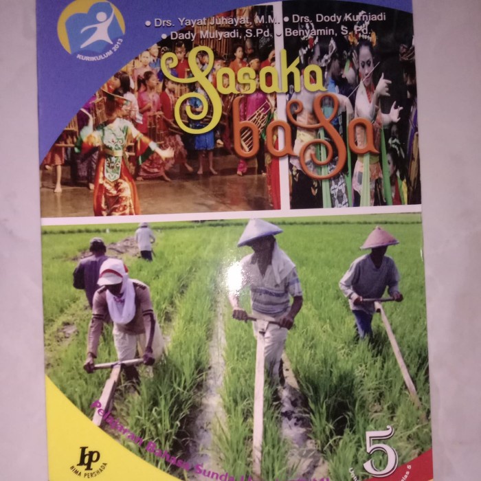 ✨COD✨ buku SD/MI kelas 5 bahasa Sunda sasaka basa