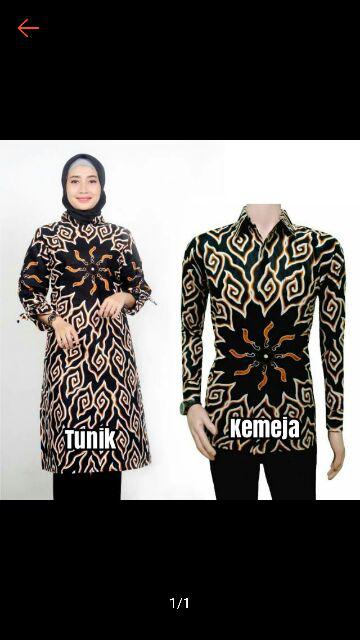 Rama Shinta Couple - Melani Set Couple Lilit Rovella Batik Couple Modern