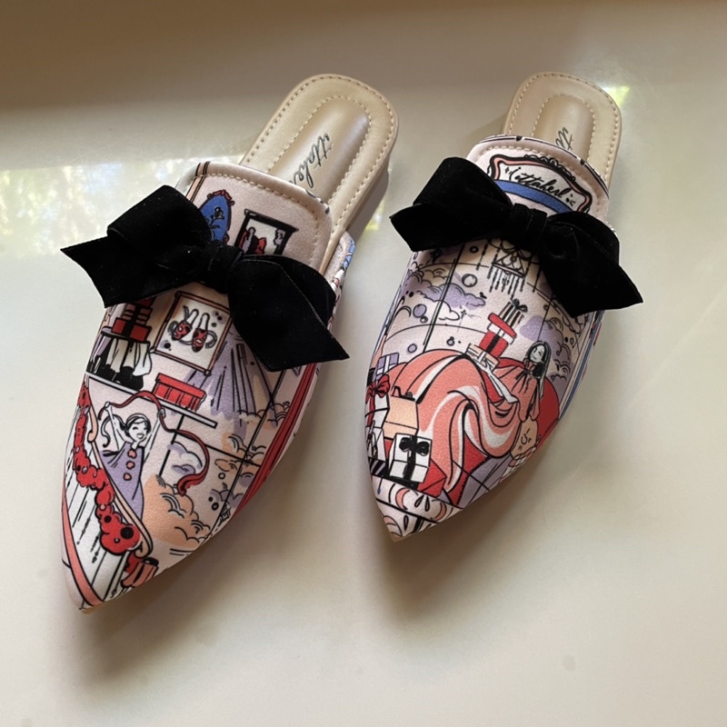 Ittaherl Joy Mules Rouge size 39 (preloved)