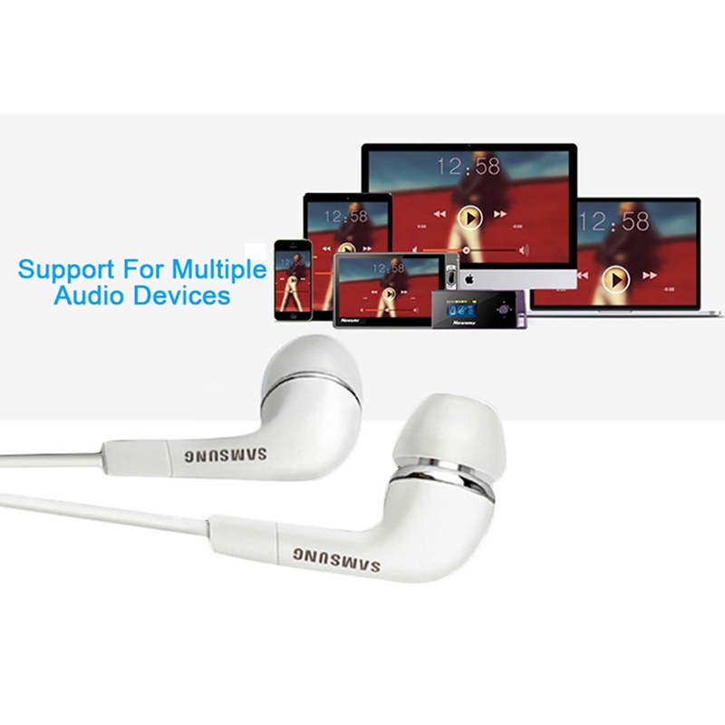 Samsung EHS64 Earphone Stereo Kualitas Tinggi Dengan Kabel 3.5mm + Mikrofon