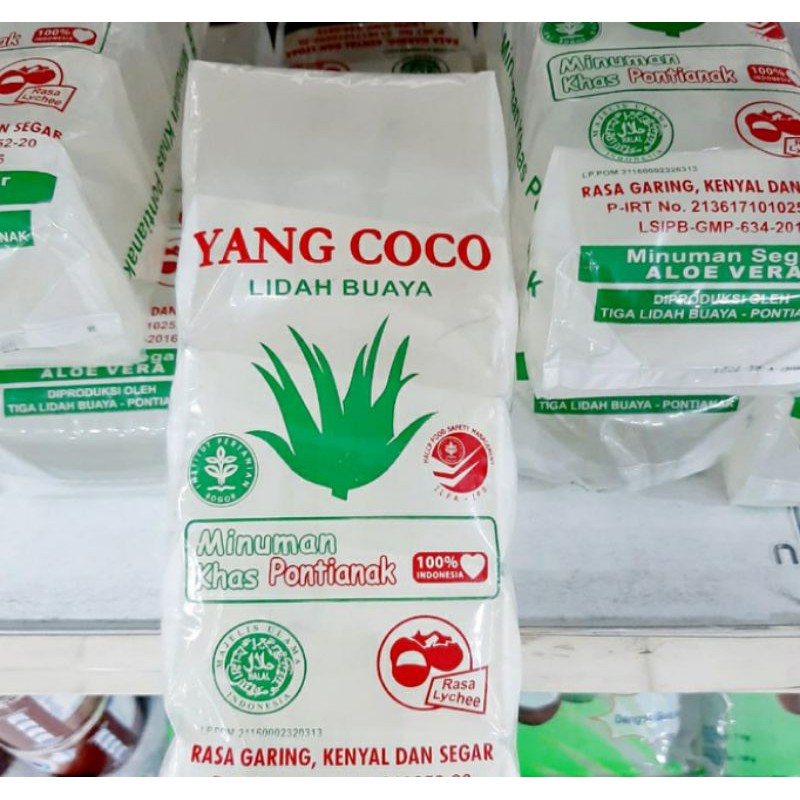 

minuman lidah buaya aloe vera YANG Rasa Leci original