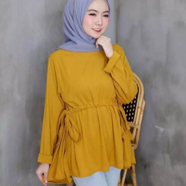 NICOLE BLOUSE /atasan murah / pakaian wanita / atasan blouse