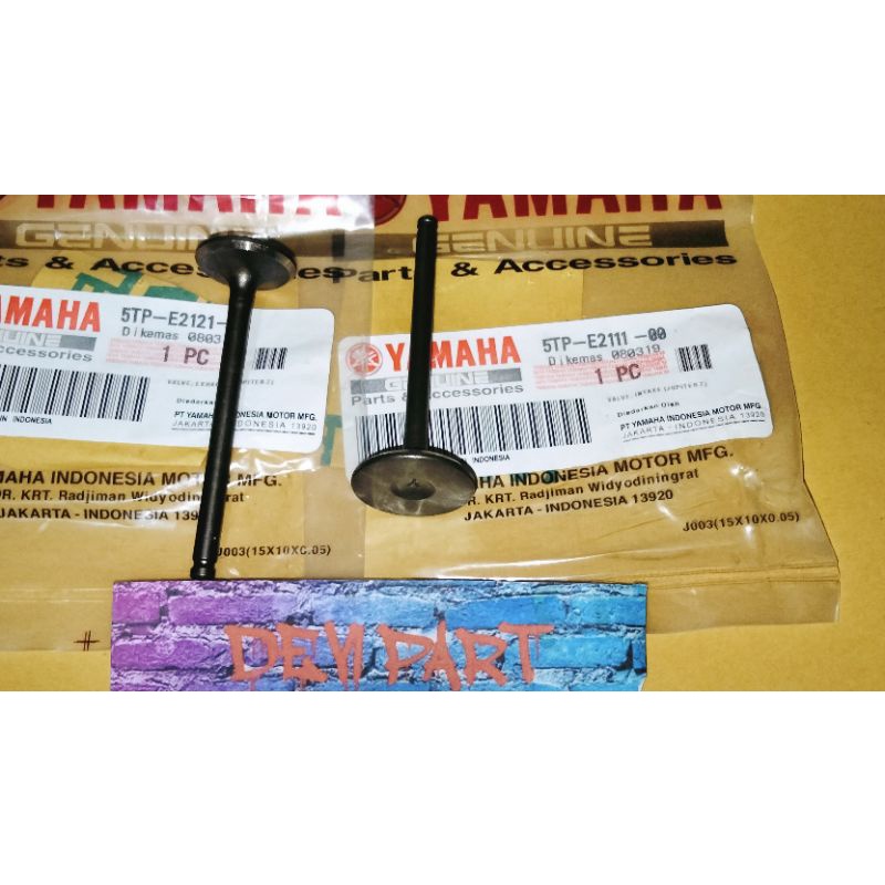 klep set payung klep Yamaha 5TP Jupiter Z lama Jupiter Z Burhan Vega R