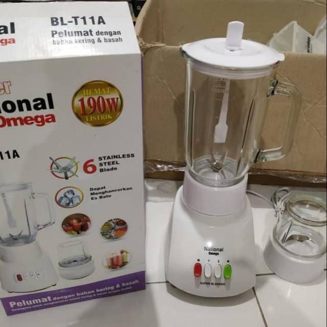 Blender national dengan 6 mata pisau