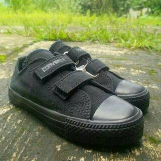 converse low kids tali/ sepatu sekolah anak/santai