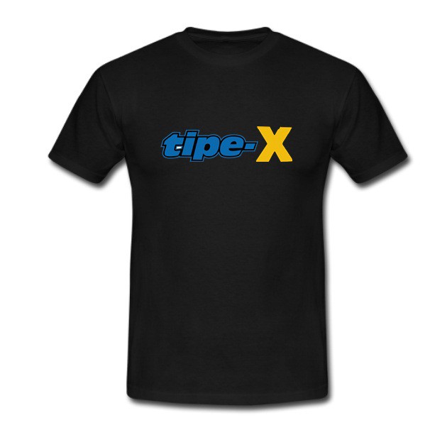 KAOS SHIRT BAJU BAND TIPE-X TIPE X X FRIENDS
