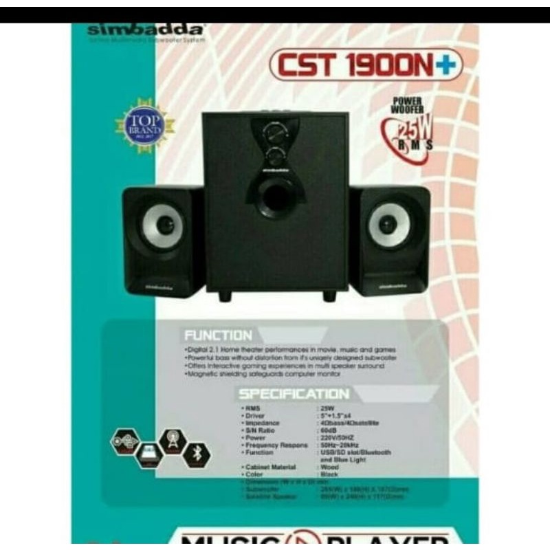 SPEAKER SIMBADDA CST 1900N+