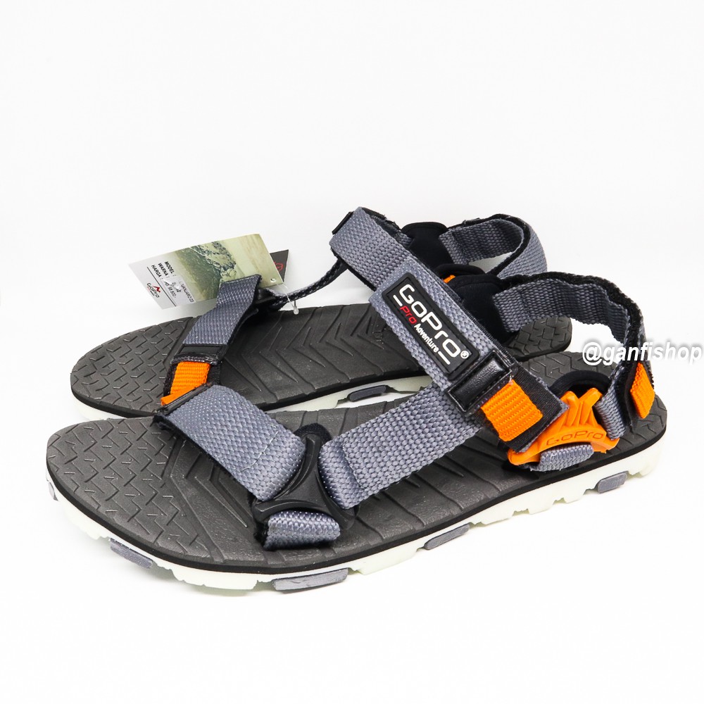 GO PRO KALIMANJARO SANDAL GUNUNG SANDAL PRIA WARNA ABU