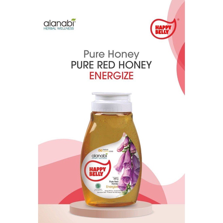 

Alanabi Happy Belly Pure Red Honey (Energize) 300gram