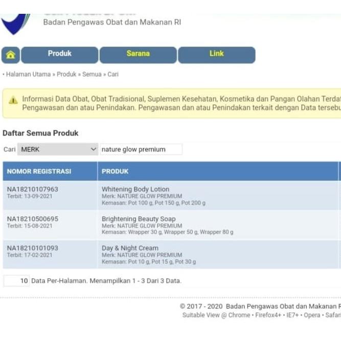 [KODE BARANG 9271] NATURE GLOW PREMIUM CREAM PEMUTIH CREAM ACNE MENGHILANGKAN FLEK JERAWAT