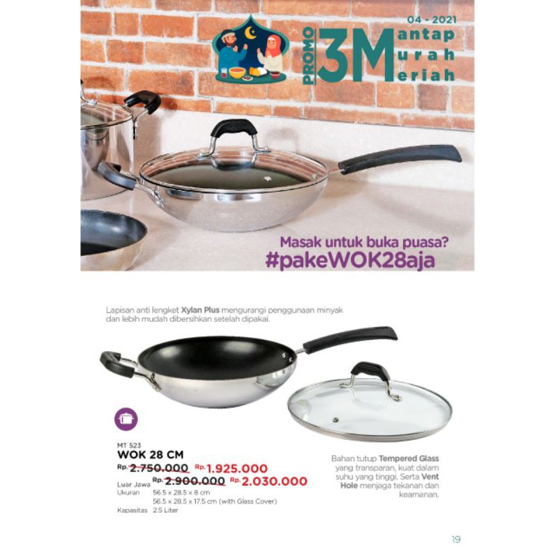 Wok 28 cm
