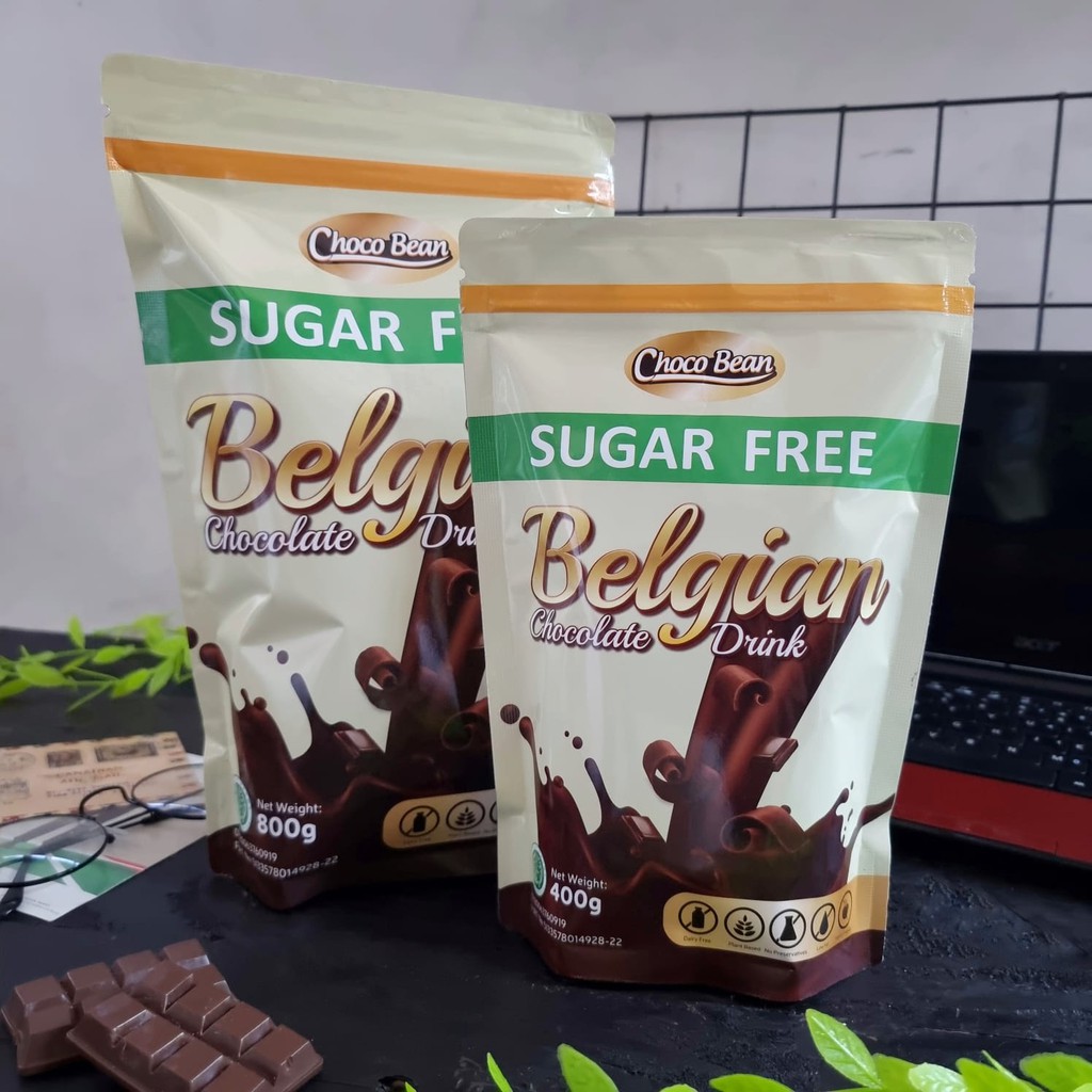

Chocobean Belgian Chocolate (Minuman Susu Coklat Belgia dari Eropa) Susu Rendah Lemak