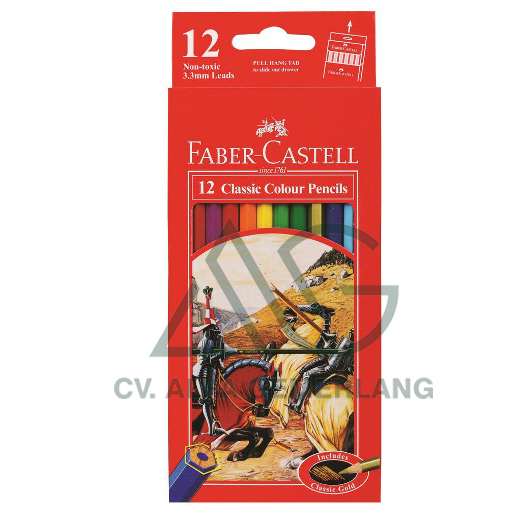 

CLASSIC COLOUR PENCILS 12L FABER-CASTELL