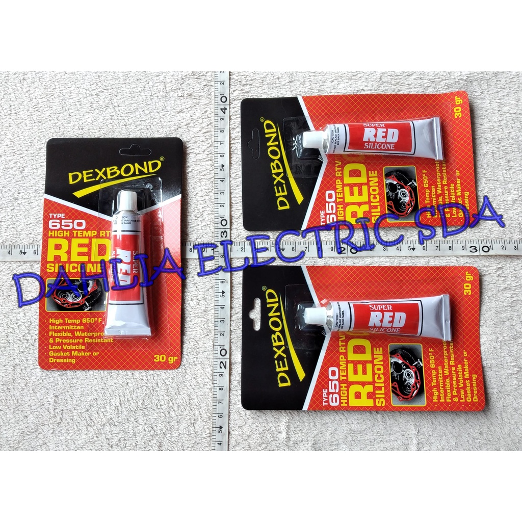 LEM SILIKON RED KECIL DEXBOND