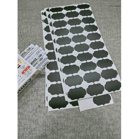 

[KODE PRODUK RKNBV8664] Stiker Label Bumbu Dapur /Organizer/ Pantry Waterproof + Spidol/Kitchen Seasoning Label Stickers