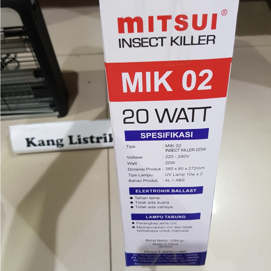 INSECT KILLER / PERANGKAP NYAMUK SERANGGA MITSUI MIK 02 20 WATT