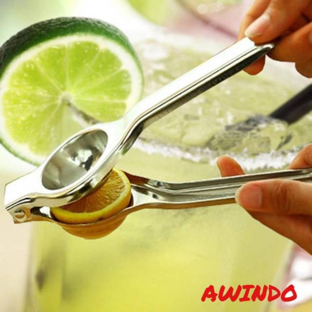 ALAT PERAS JERUK LEMON SQUEEZER PEMERAS JERUK LEMON STAINLESS STEEL