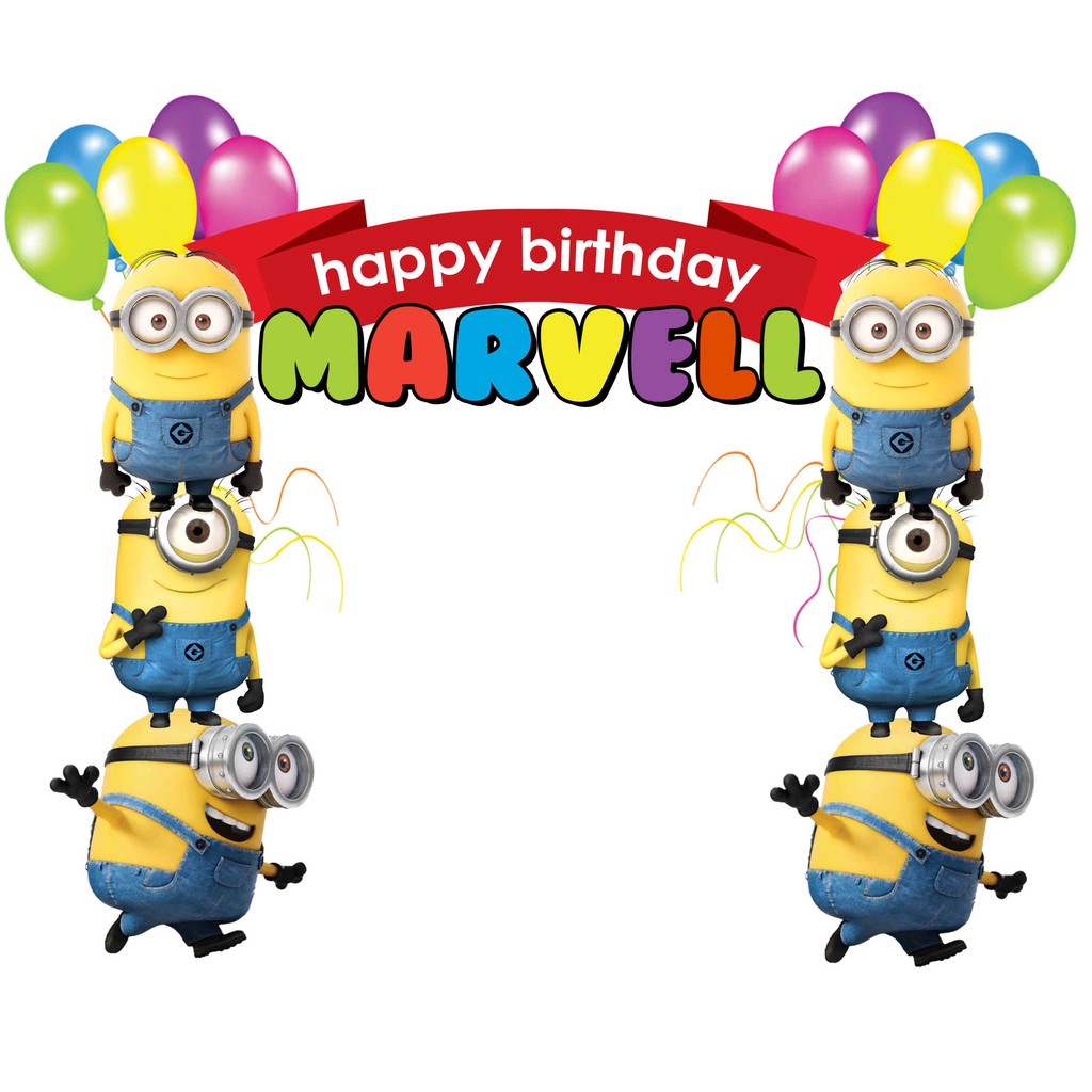 Cake topper Minion