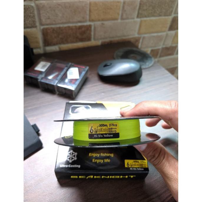 Senar Pancing Pe X4 Seaknight Nano Line 6Lb Micro Ultralight Casting - S