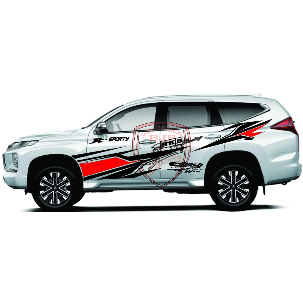 Jual Sticker Mobil Mitsubishi Pajero Sticker Mobil Toyota Fortuner