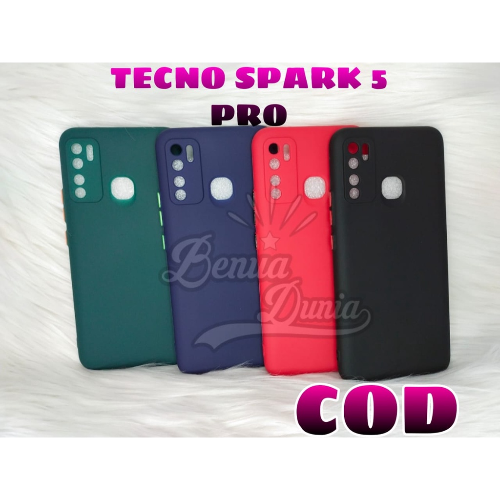 CASE MACARON PROTECTION KAMERA TECNO SPARK 5 PRO -TECNO SPARK 6 GO//SOFTCASE MACARON - BD