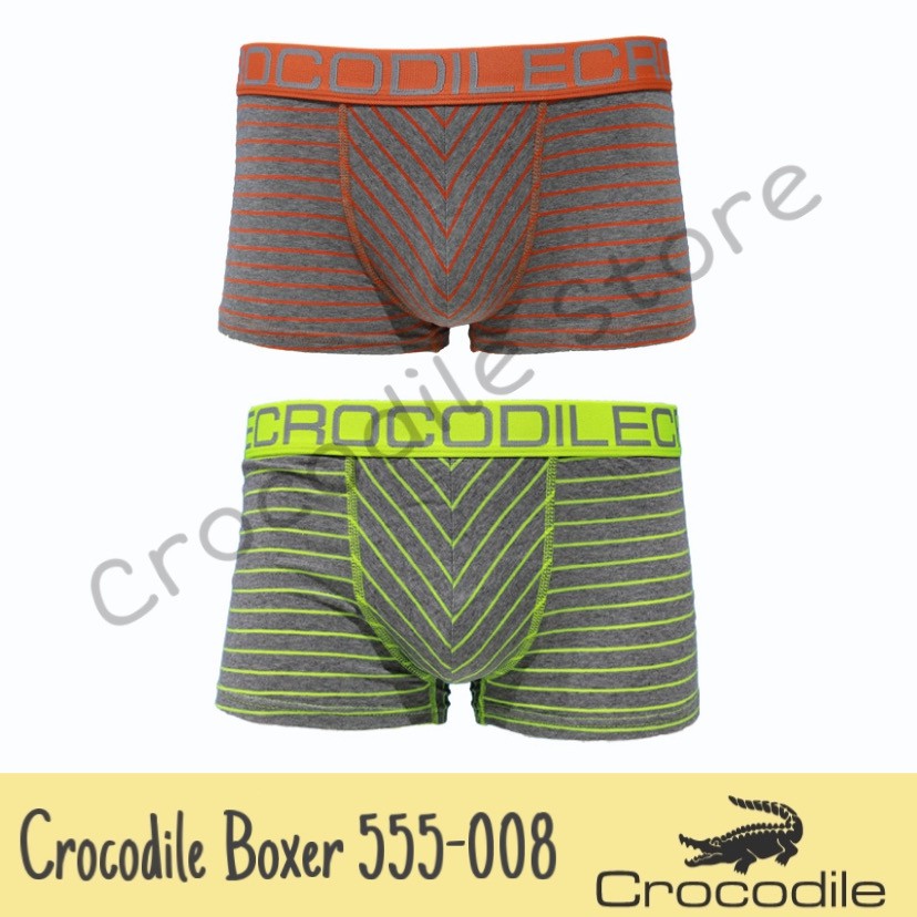 Celana Dalam/Boxer Crocodile Artikel 555-008 (2 Pcs in Box)