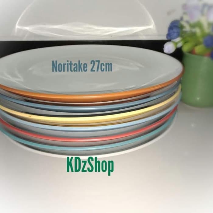 Piring Makan Keramik Noritake Bulat 27cm