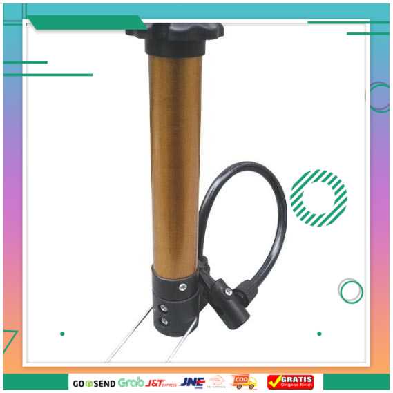 (BISA COD) FTIHSHP Pompa Angin Ban Sepeda Tier Air Pump - PM002