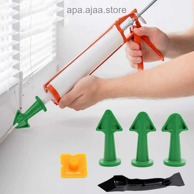 Terbaru HGHOMEART Set Nozzle Kepala Lem Ubin Caulking Finisher - HG2598 Harga Grosir