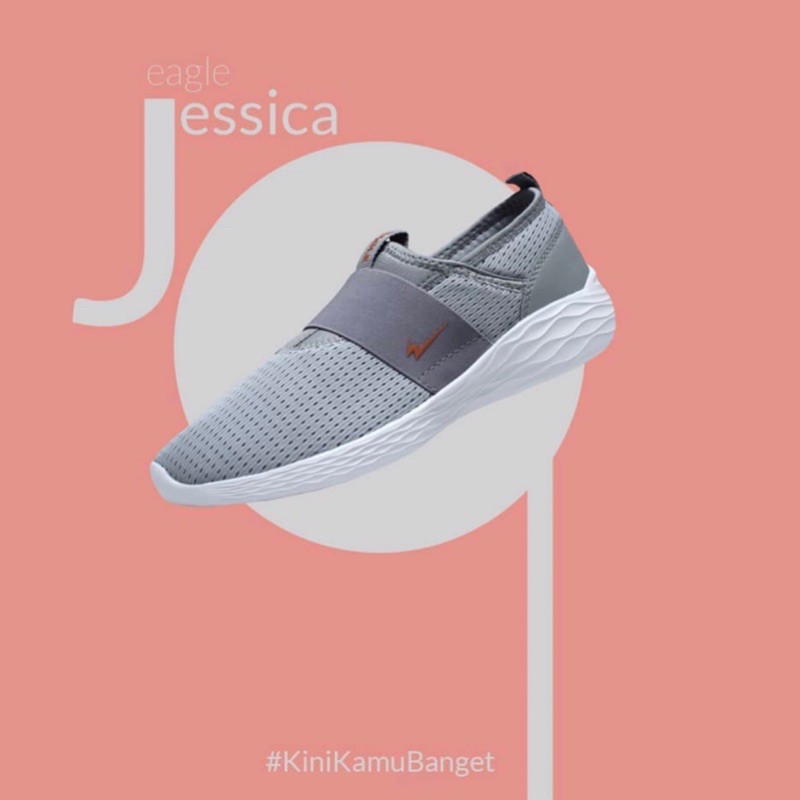 JESSICA ~ [ SALE ] SEPATU OLAHRAGA CASUAL KASUAL WANITA WOMEN EAGLE ORIGINAL