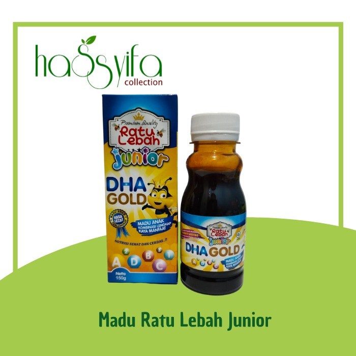 

G02G Madu Anak Ratu Lebah Junior Dha Gold Plus Omega 3 Ds5Gh