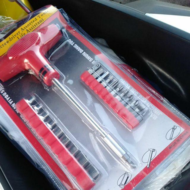 Obeng Sok Socket T Set 22pcs