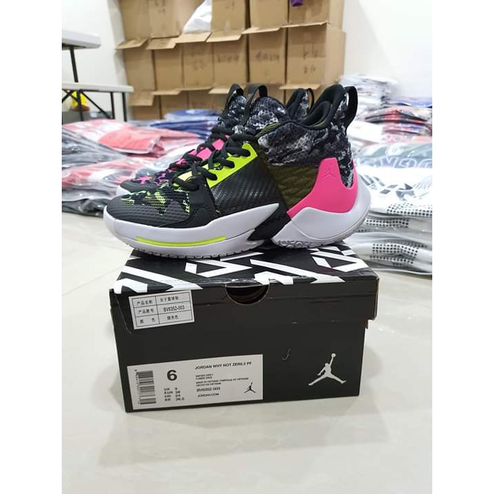sepatu basket anak nike air jordan why not zero 2 i dont care gs kids murah gs