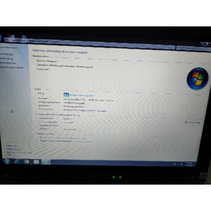 laptop lenovo laptop X201i