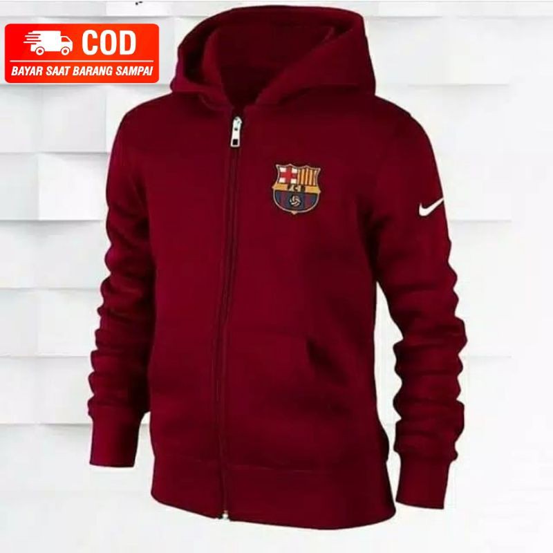 JAKET BARCA JAKET BOLA ZIPER BARCELONA