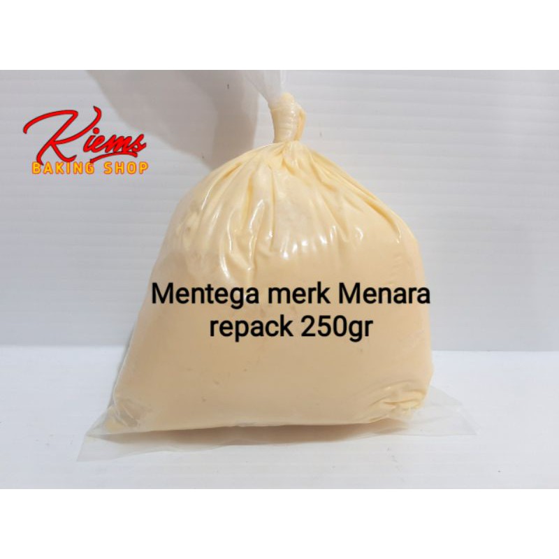 

Mentega merk Menara Kuning repack 250gr