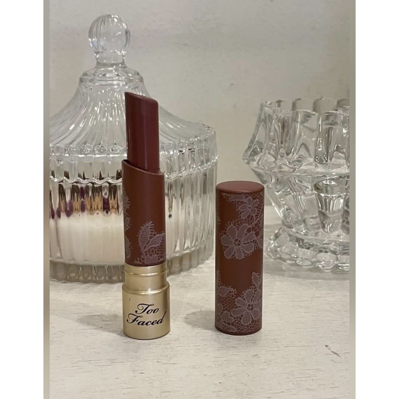 Too Faced Lipstick Brown (Shade: Girl Code)