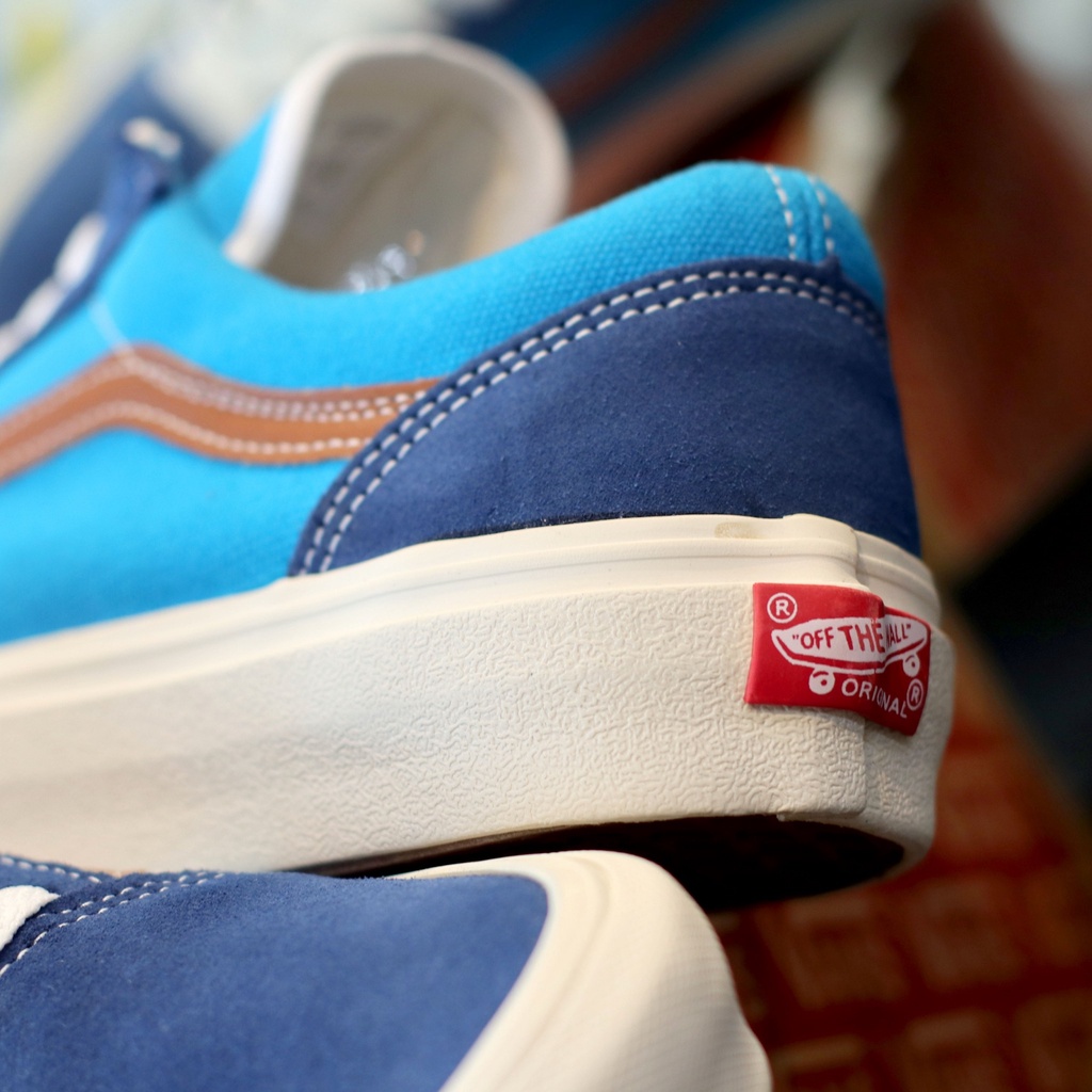 SEPATU OLDSKOOL NAVY BIRU LIST TAN BEST SELLER