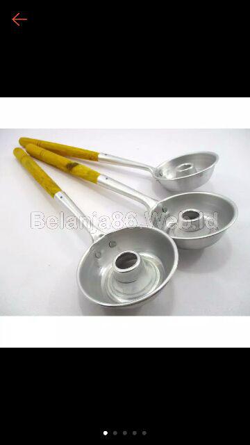3 Pcs Centong Cetakan Donat Cair 9cm