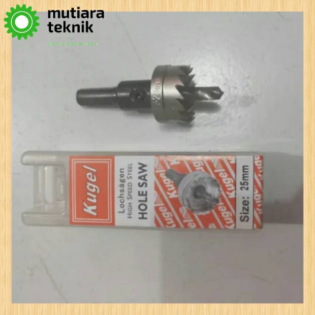 Kugel Mata Bor Hole Saw 25mm Hole Saw Besi