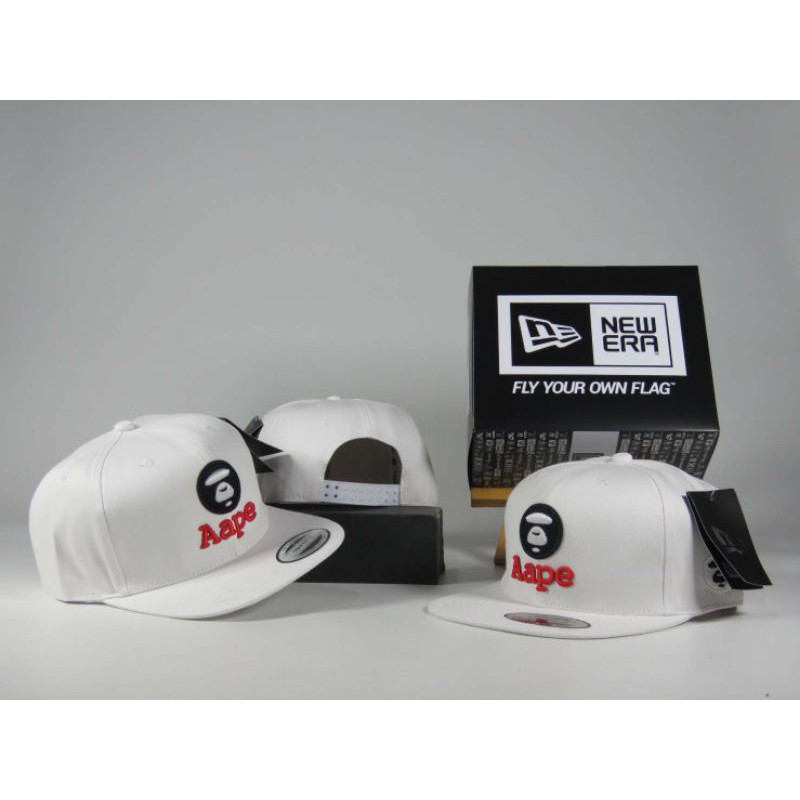 Topi snapback Aape original import-hat